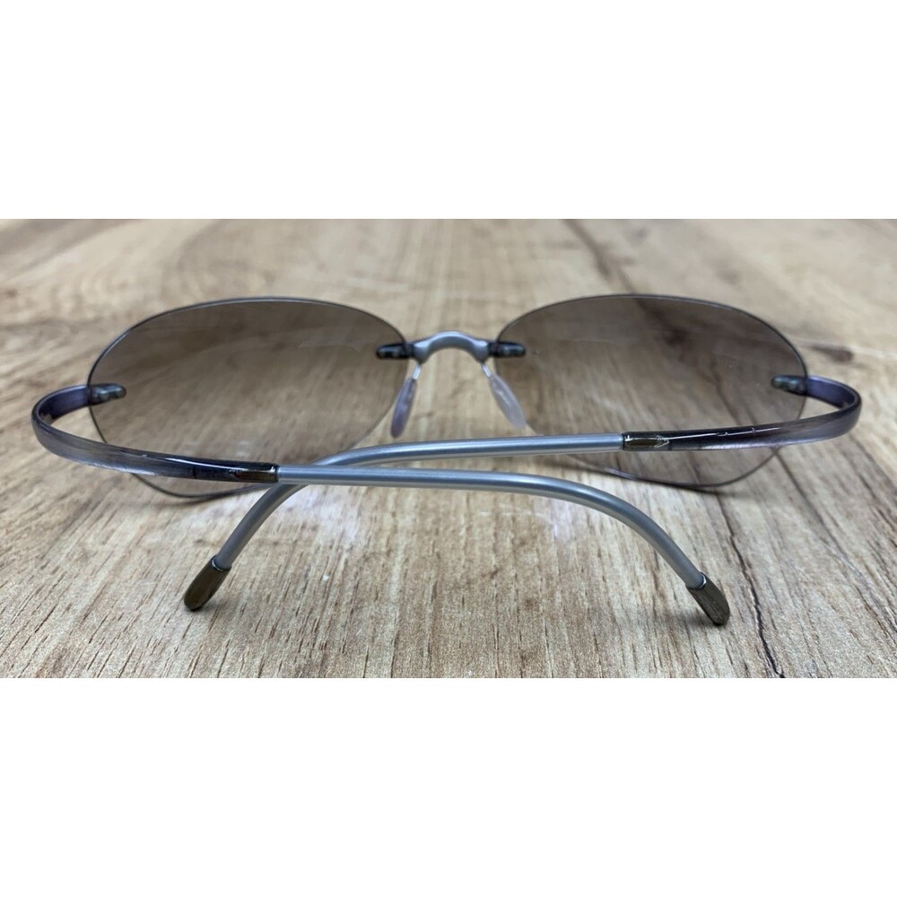 Silhouette SPX M 3172 6101 Rimless Sunglasses Austria Y2K w/ Case - Picture 5 of 13